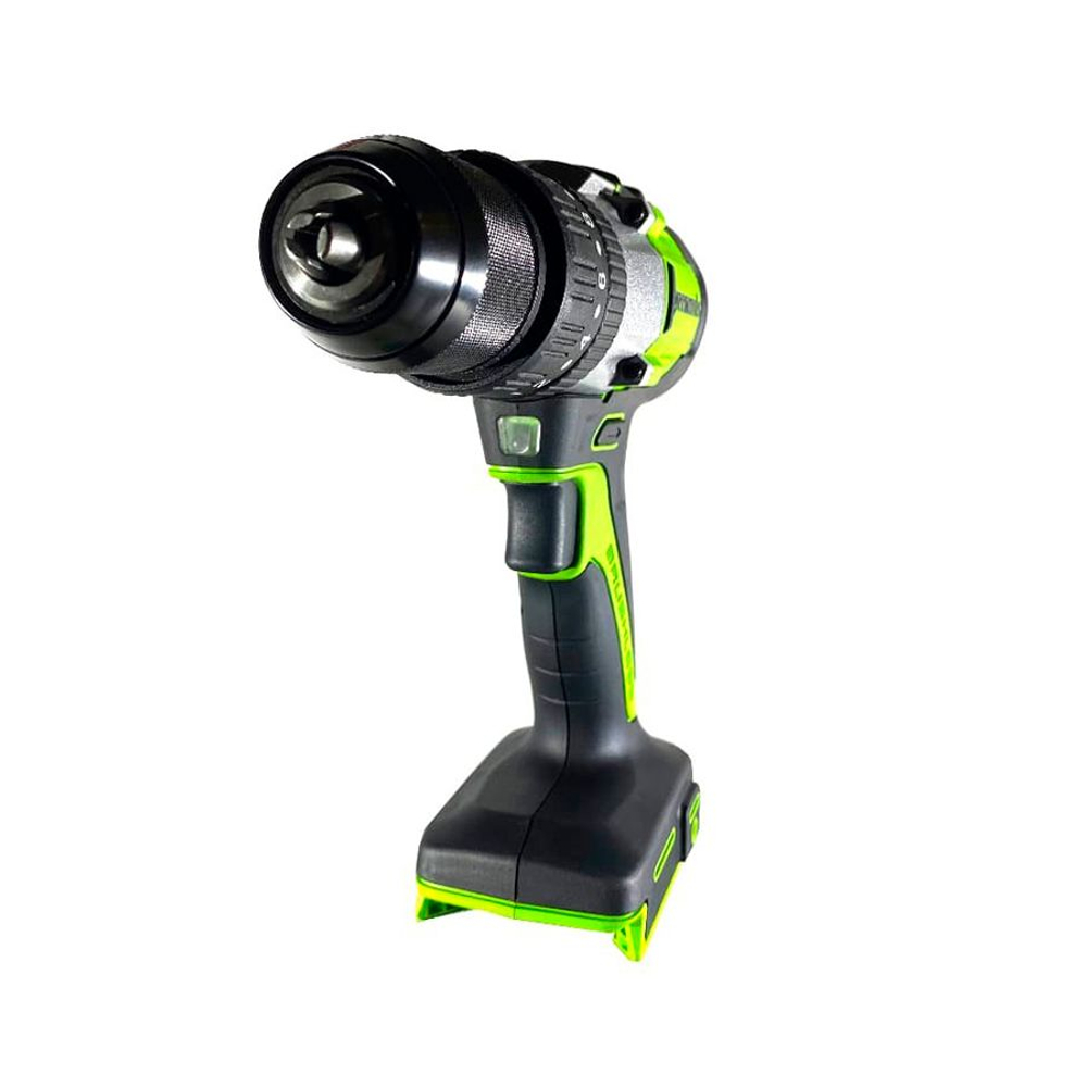 Дрель-шуруповерт аккумуляторная Greenworks GD24DD60K2, 24V, ударная, бесщеточная, c АКБ 2 А/ч и ЗУ + кейс, 3704107UA