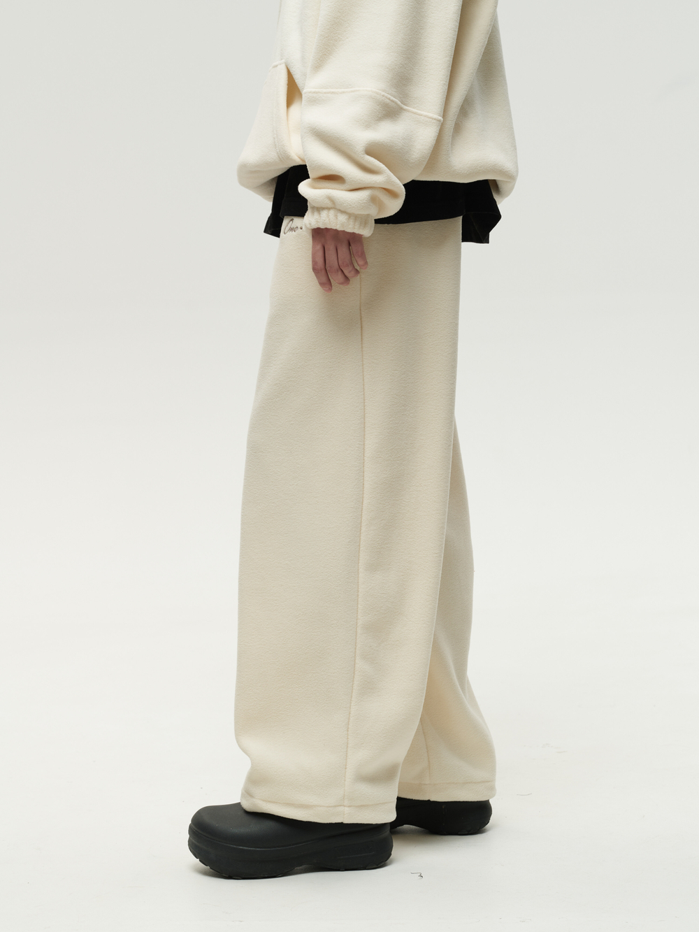 Drawstring Sweatpants Cream