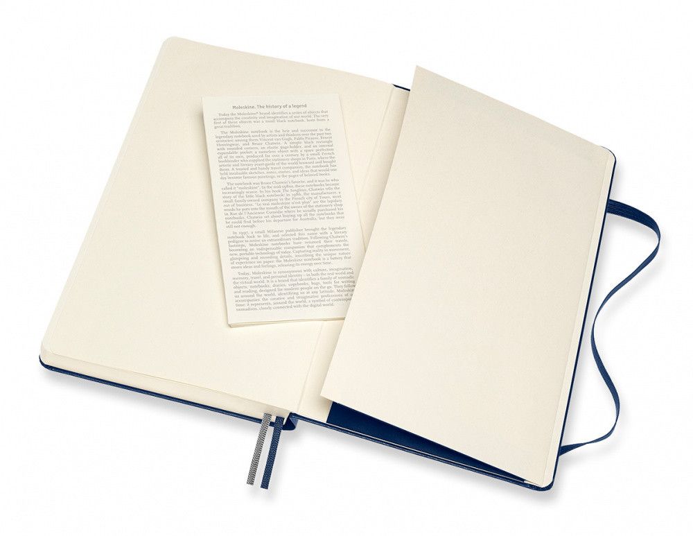 Блокнот Moleskine Classic Expended Large 400 страниц твердая обложка (QP060EXPB20)