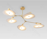 Ceiling design lamp  Branching Discs by Lindsey Adelman (5 lampshades,  Black)