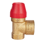 Клапан предохранительный STOUT - 1/2", сброс 3/4" (ВР/ВР, Рн 2.5 бар)