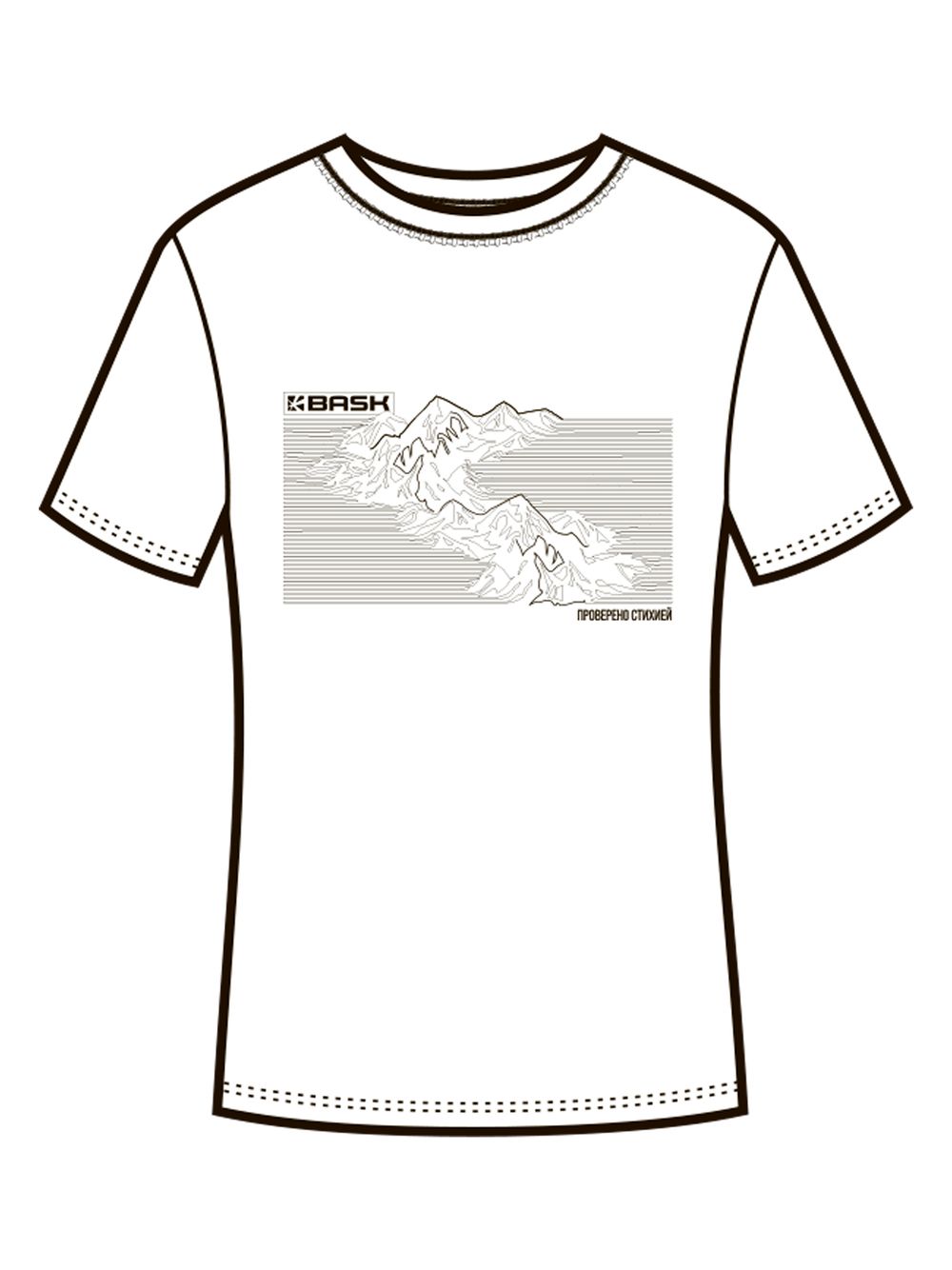 ФУТБОЛКА ЖЕНСКАЯ BASK TOPOGRAPHY LT V2