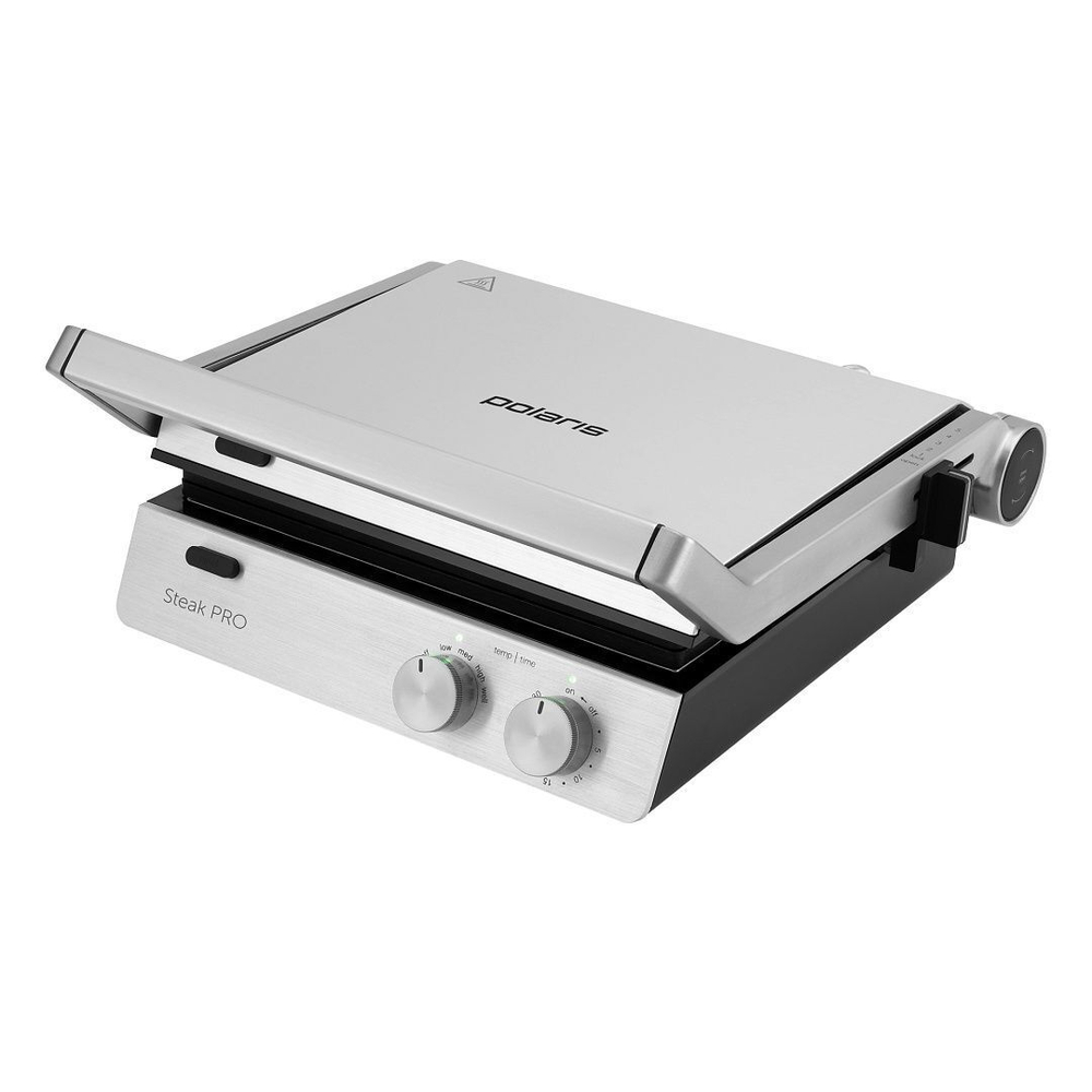 Электрогриль POLARIS PGP 2803 серебряный