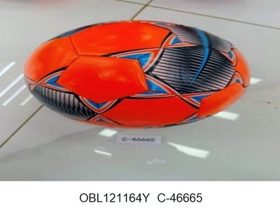 Мяч футбольный 5 размер 280гр. PVC, в ассорт. пакет C-46665