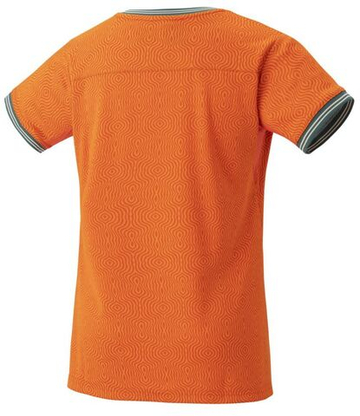 Женская футболка футболка Yonex RG Crew Neck T-Shirt - ярко-оранжевый