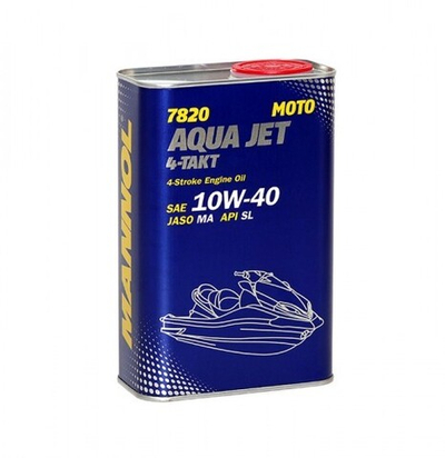 MANNOL 7820 AQUA JET 4-TAKT 10W-40 API SL Масло моторное1л