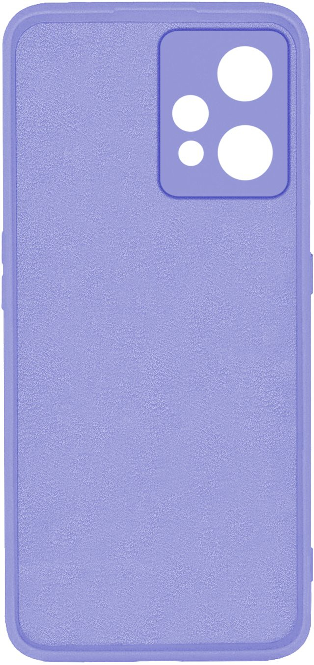 Мягкий Soft Touch чехол из силикона для REALME 9 PRO+ и 9 4G (3521) с бархатной подкладкой