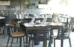 Кресло пластиковое Papatya Mambo, антрацит