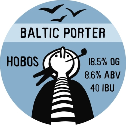 Пиво Хобос Балтик Портер / Hobos Baltic Porter 20л - кег