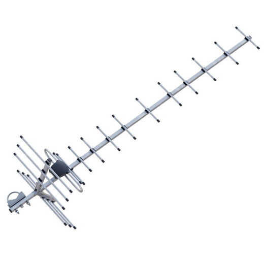 Антенна уличная DVB-T2 5В-39дБ РЭМО BAS-1159-5V TURBO Орбита-12 F-разъём