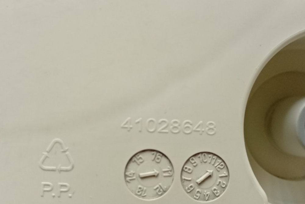 AQUA100F кт154 Бункер дозатора порошка для стиральной машины Candy 41028648 б/у