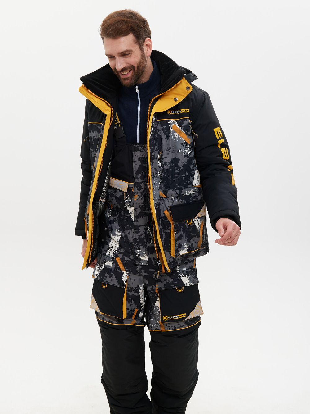 Костюм зимний Elbrus ткань Breathable цвет КМФ192/Черный
