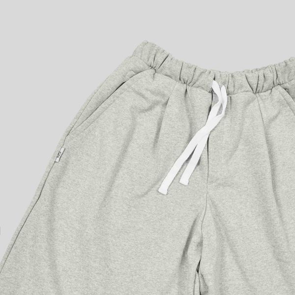 Брюки Baggy Trousers Logo Melange серые - фото 13