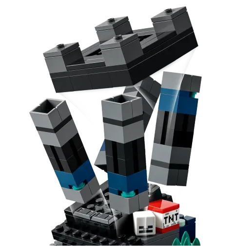 Конструктор LEGO Minecraft 21246 Глубокая Темная битва