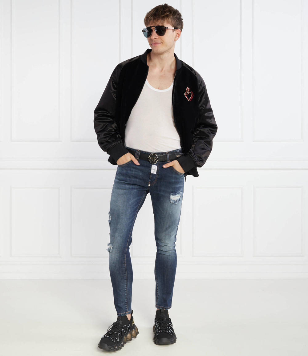Джинсы Philipp Plein - темно-синий(MDT3560 PDE004N)