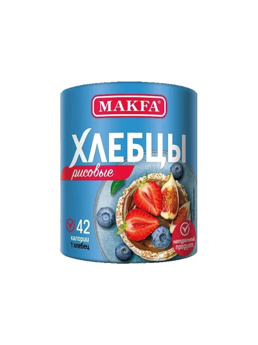 Хлебцы Makfa рисовые 42кал. 100гр