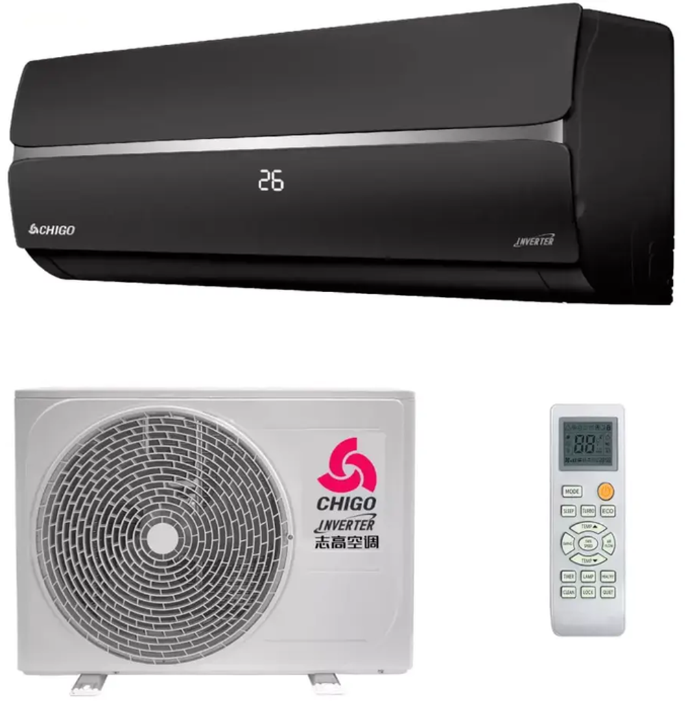Сплит-система кондиционер настенный Chigo King CS-25V3A-1C172 на 35 м²