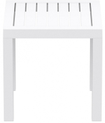 Столик пластиковый журнальный Siesta Contract Ocean Side Table, белый
