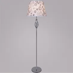 Торшер  86578-0.6-01 CH (SHADE 1718B WH) Reluce