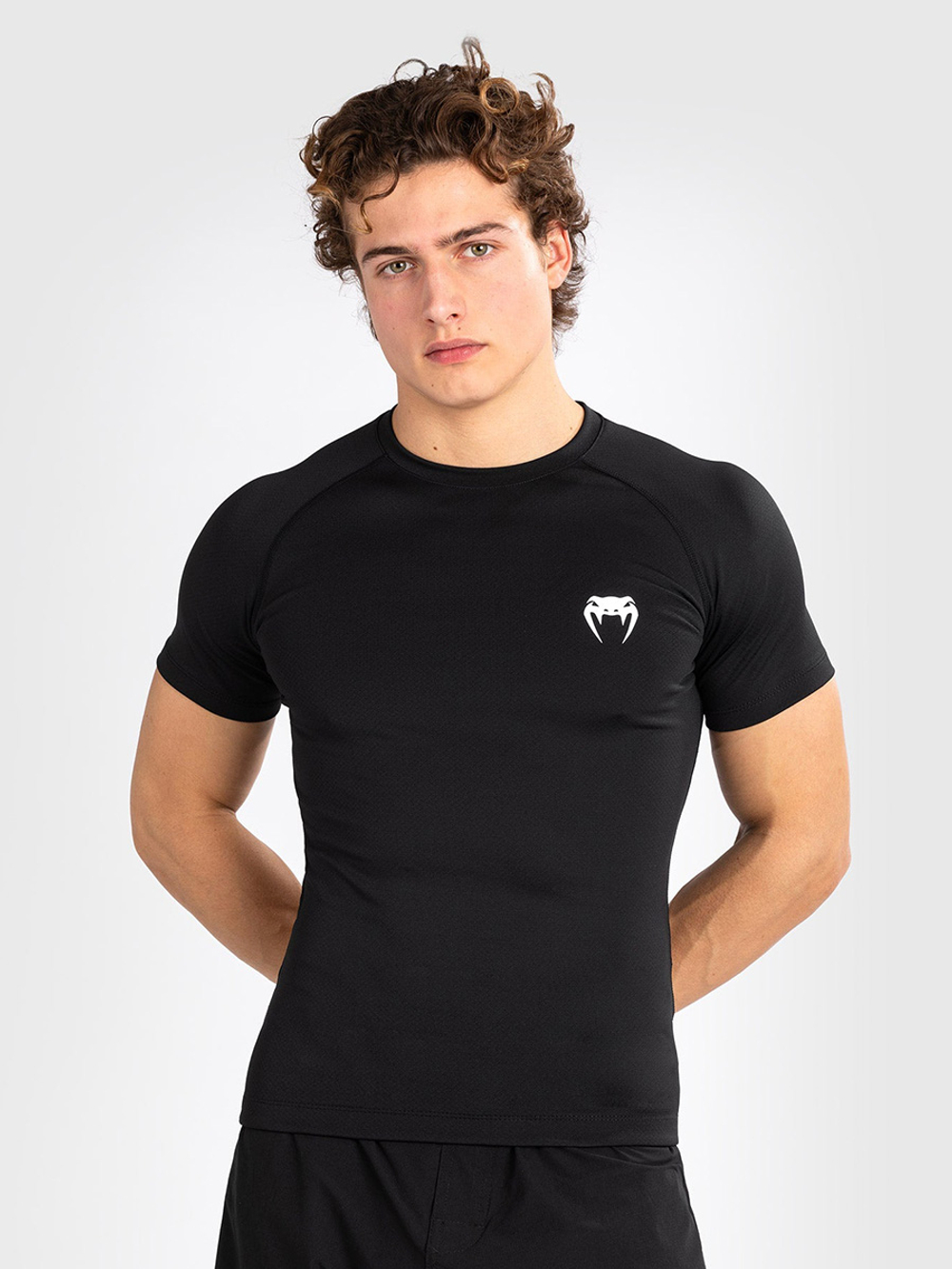 Рашгард Venum Contender Black S/S