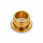 Collar step gold FEA 15/ Кольцо металлическое со ступенькой