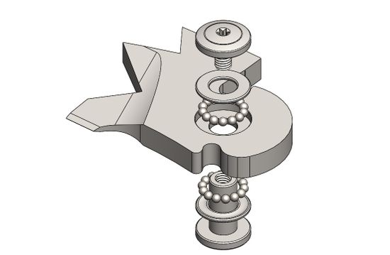 Нож складной Lion Steel M1 B CVG - сталь Sleipner, рукоять - канвас микарта