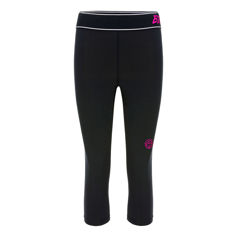 Женские теннисные брюки BIDI BADU Mila Tech 7/8 Tight Women - Black, White