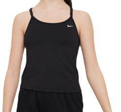 Футболка для девочки теннисная Nike Dri-FIT Indy Tank Sports Bra - черный