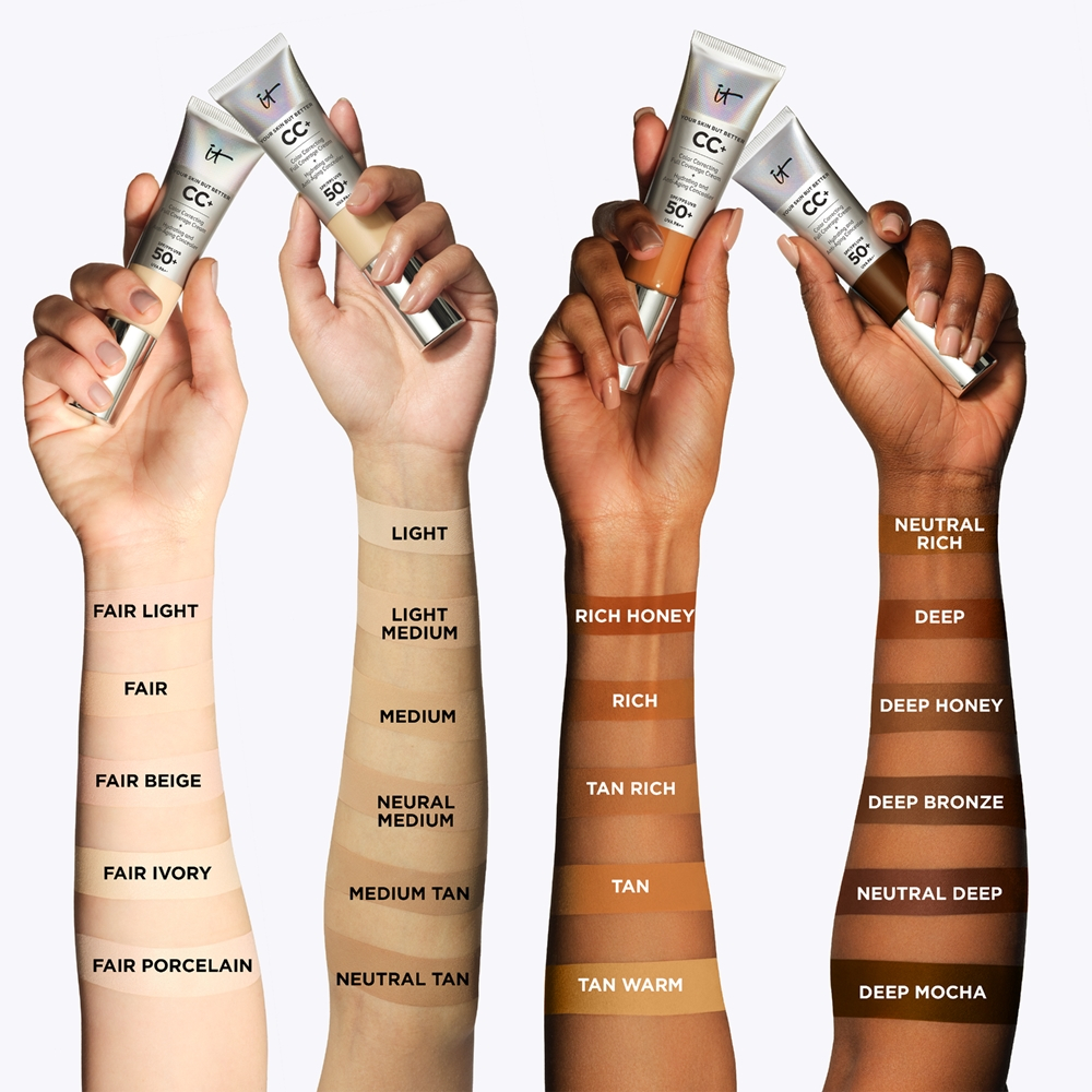 IT Cosmetics Your Skin But Better CC+ - Крем CC SPF 50+ оттенок Fair, 32 ml