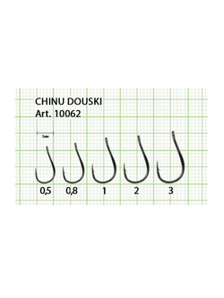 Крючок рыболовный CHINU DOUSKI-RING 10062 №1