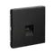 Розетка компьютерная RJ45, кат. Systeme Electric ArtGallery Карбон GAL001086