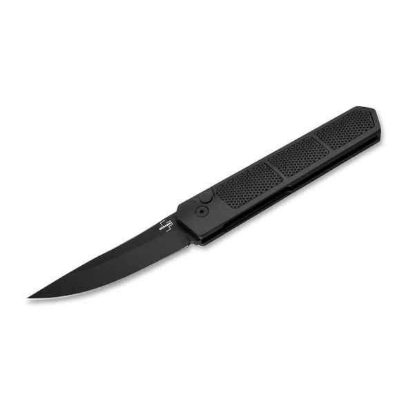 Цена наСкладной автоматический нож Boker Kwaiken Grip Auto Black, сталь D2, рукоять алюминий
