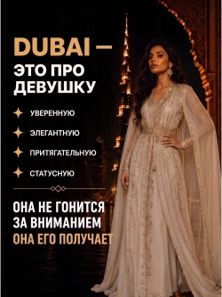 Духи женские стойкие Dubai арабские со шлейфом (10 мл.)