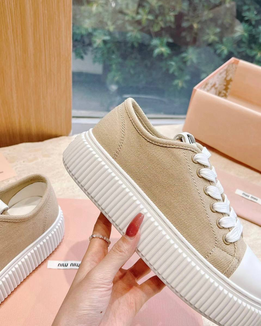 Кеды Miu Miu