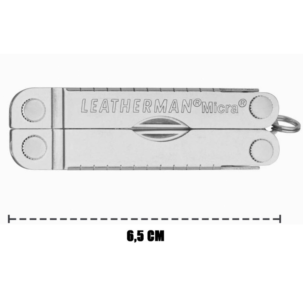 МУЛЬТИТУЛ LEATHERMAN MICRA 10 ИНСТРУМЕНТОВ БЕЗ ЧЕХЛА