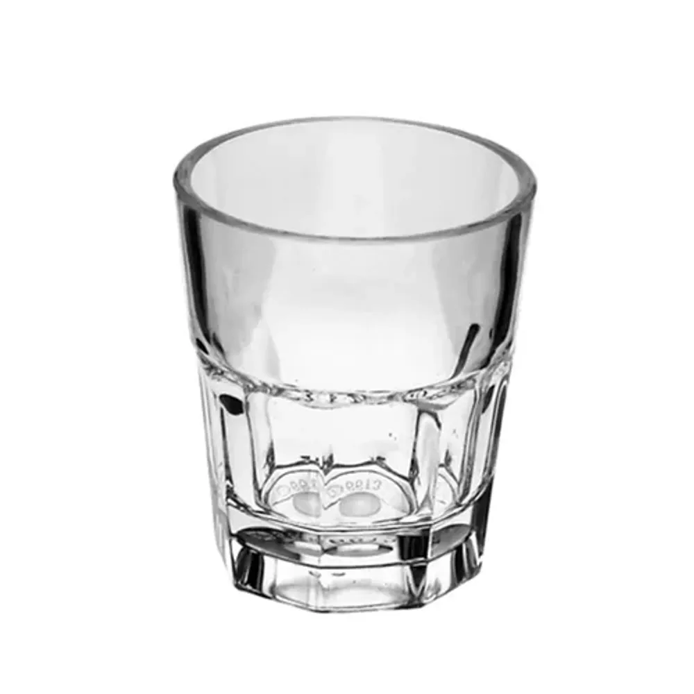 Стопка 35 мл Facets поликарбонат d 4,3/2,9 см h4,9 см P.L. [1]