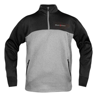 Мужская кофта теннисная Black Crown Alp Men - Grey, Black