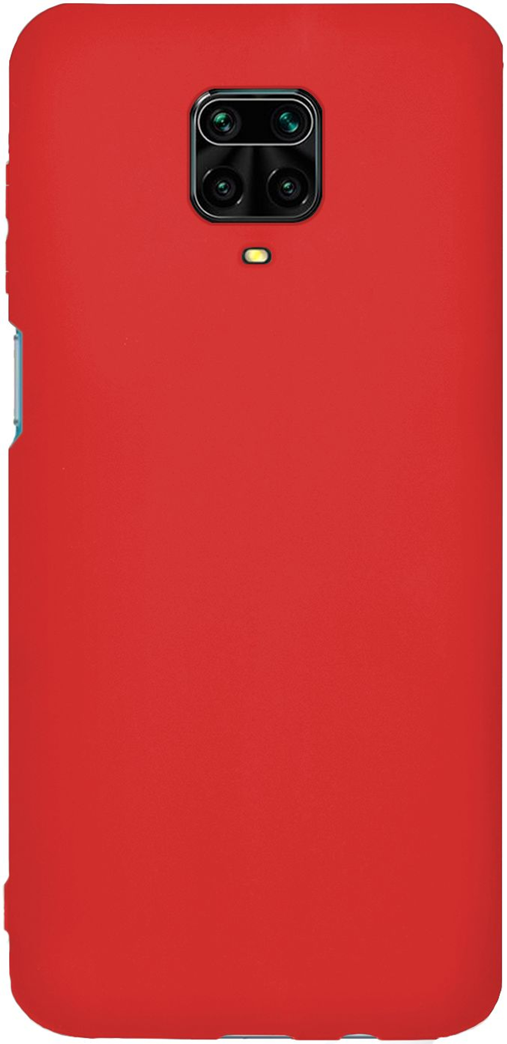 Мягкий Soft Touch чехол из силикона для XIAOMI REDMI NOTE 9 PRO / 9S / POCO M2 PRO с бархатной подкладкой