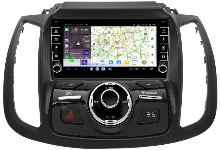 Магнитола для Ford Kuga 2 2012-2019 (для SYNC) - Kuberg SF-9203-4 (кнопки и крутилки) Android 13, Быстрая, CarPlay, 4G SIM-слот