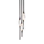 Подвесной светильник Pezzo 3 pearl black