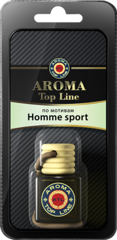 Ароматизатор воздуха флакон AROMA TOP LINE №3 Homme Sport 6 мл.