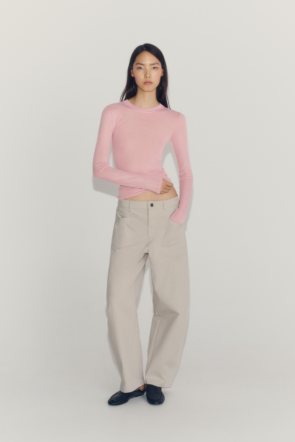ШИРОКИЕ БРЮКИ — ZW COLLECTION — ZARA