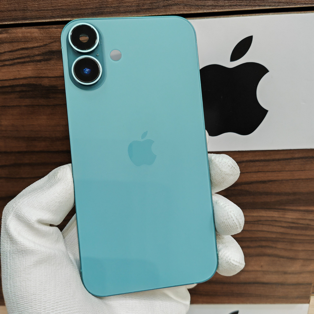 Корпус для iPhone XR в стиле iPhone 16 (цвет: White / Белый)