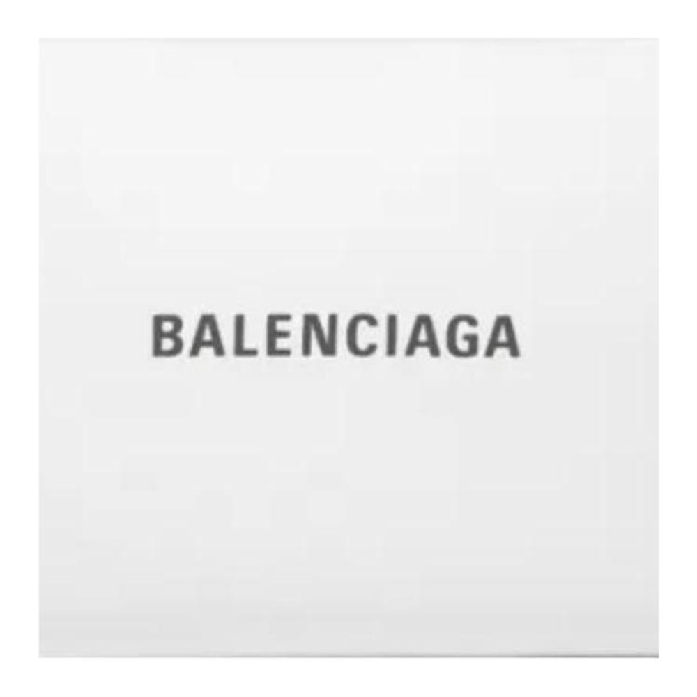 Balenciaga Grain Cow Leather Clutch Large Women"s White