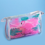 4274616 Набор в косметичке "Tropical Paradise", мыльница, мочалка, футляр для зубной щётки