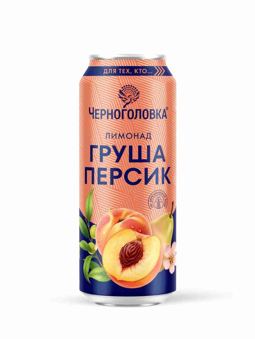 Напиток б/а сильногаз. Груша-персик-цветы вишни 0.45л/12шт ж/б