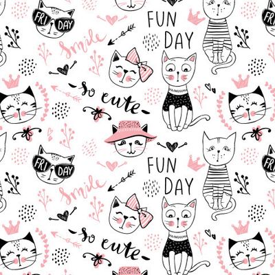 Веселые котики