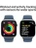 Умные часы Apple Watch S10 46 мм, Silver Aluminium, Denim Sport Band - M/L