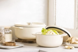 KitchenAid Чугунная кастрюля 22 см 3,3 л крем EAN 4894871009417