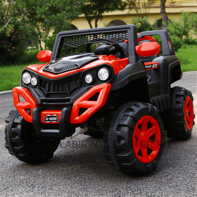 Детский электромобиль "Buggy - MalinaBay 6500",огненно - красный